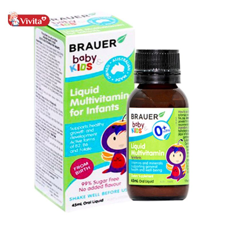 Brauer Baby & Kids Liquid Multivitamin For Infant