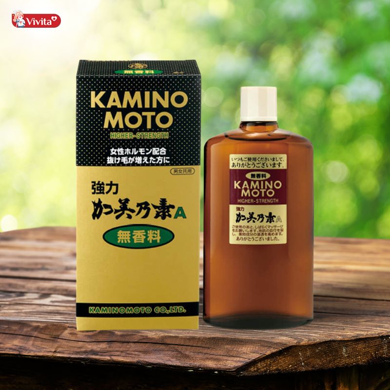 Dầu dưỡng hỗ trợ mọc tóc Kaminomoto Higher Strength từ Nhật Bản