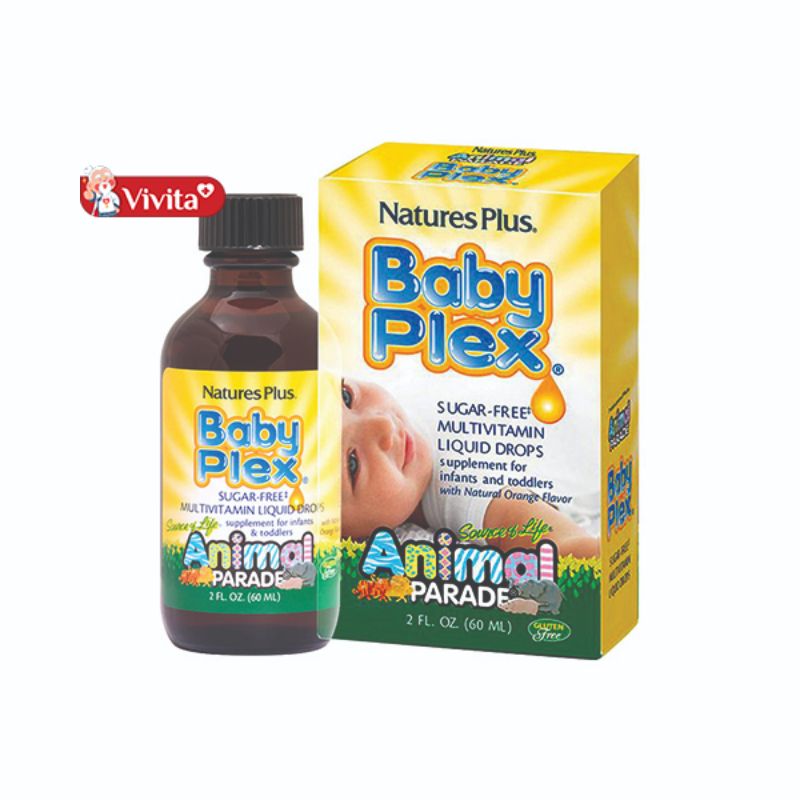 Siro Vitamin tổng hợp cho bé dưới 1 tuổi Baby Plex
