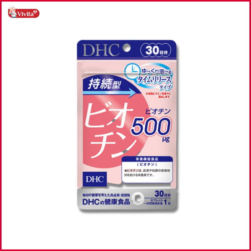 TPCN bổ sung Vitamin cho tóc DHC Biotin Nhật Bản