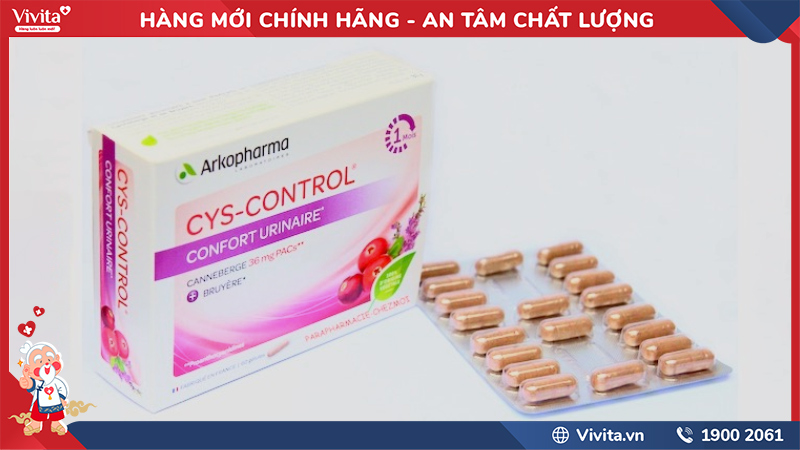 arkopharma cys-control confort urinaire mua ở đâu