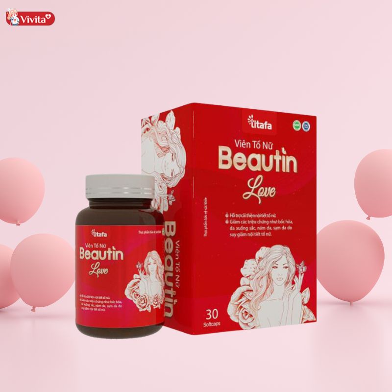 Beautin Love Titafa là một trong những viên uống nội tiết tố nữ tố nhất hiện nay của Việt Nam
