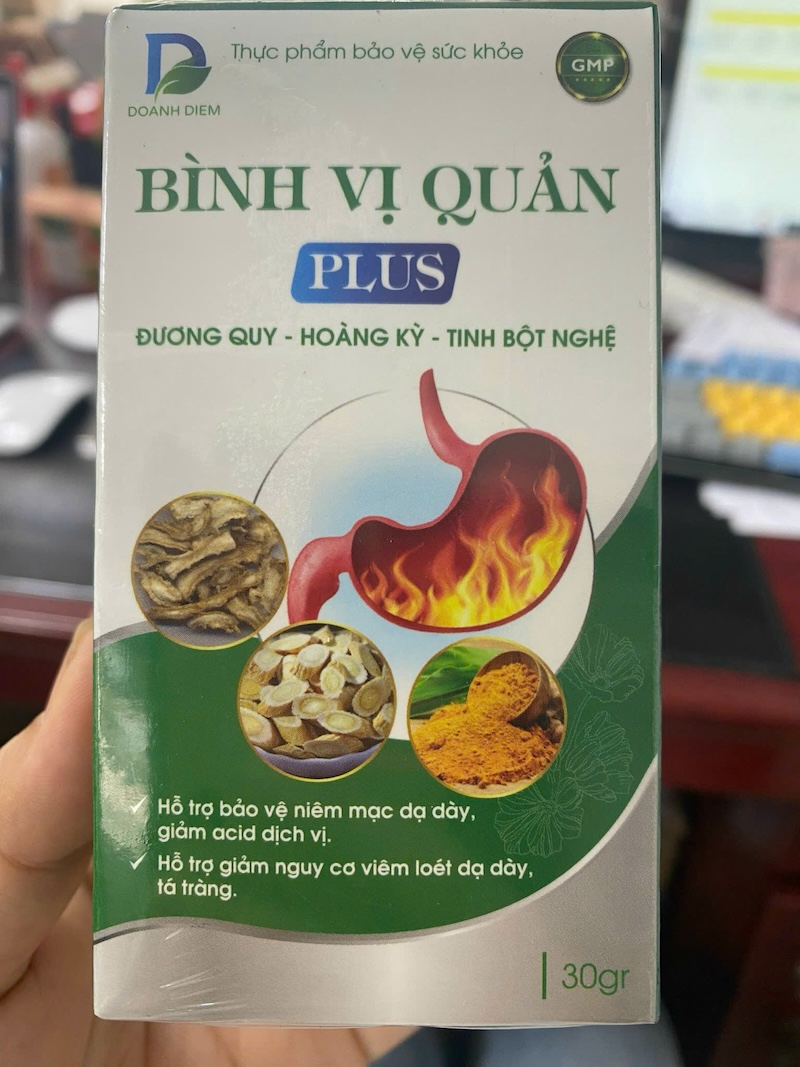 bình vị quản plus