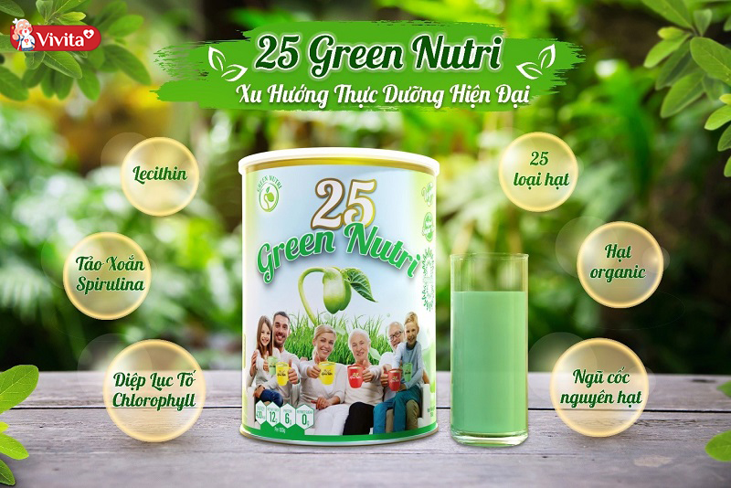 Bột tăng cân 25 Green Nutri