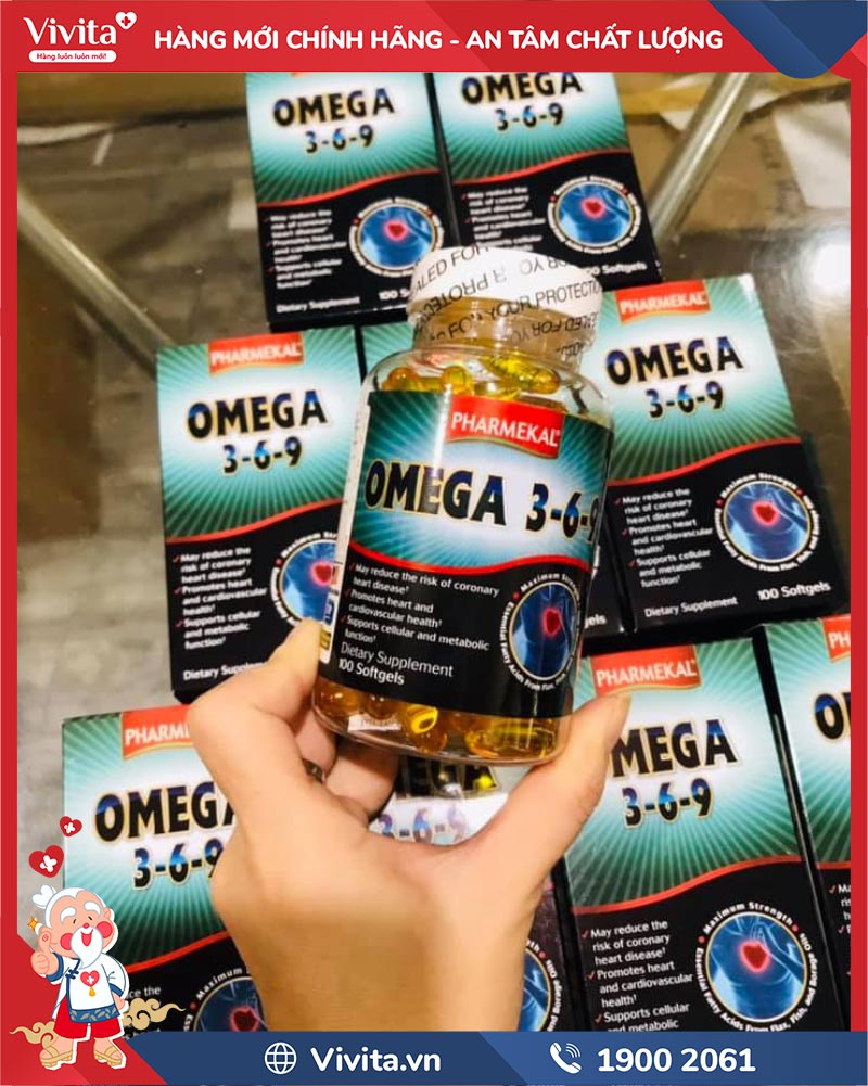 cách sử dụng pharmekal omega 3-6-9