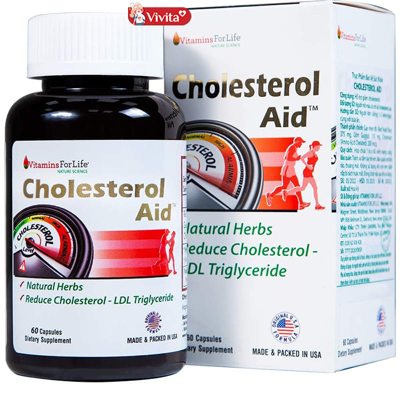 Viên uống Cholesterol Aid của Mỹ