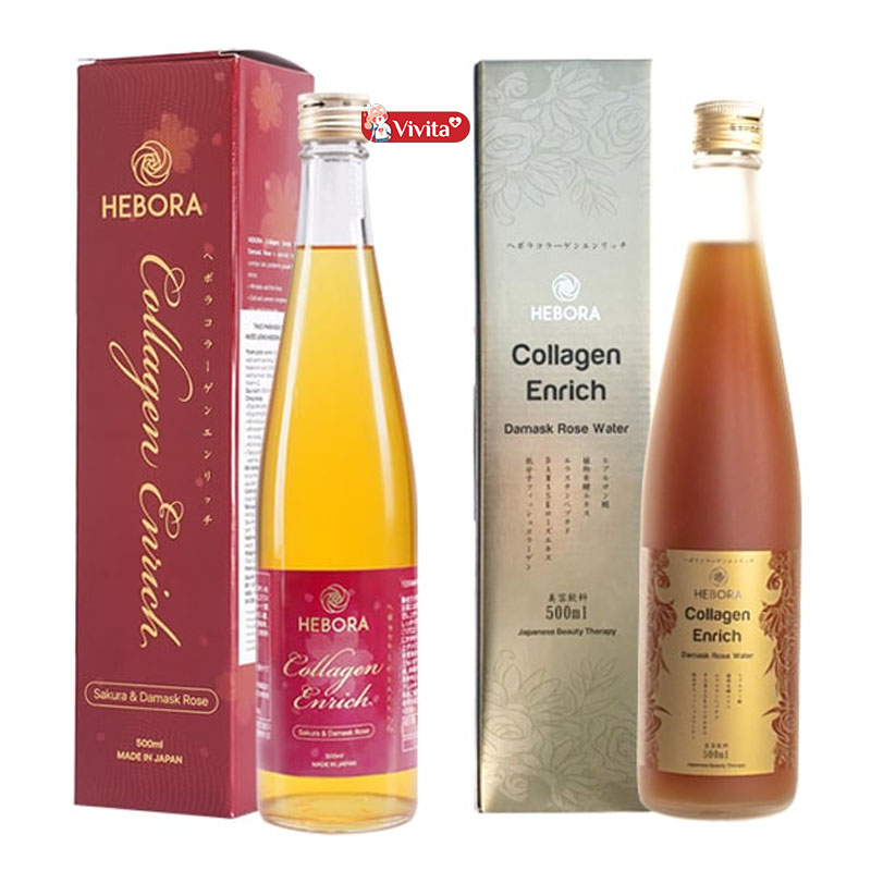 Collagen dạng nước Collagen Hebora cao cấp đến từ Nhật Bản