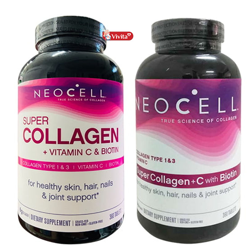 Viên uống NeoCell Super Collagen + C & Biotin Mỹ