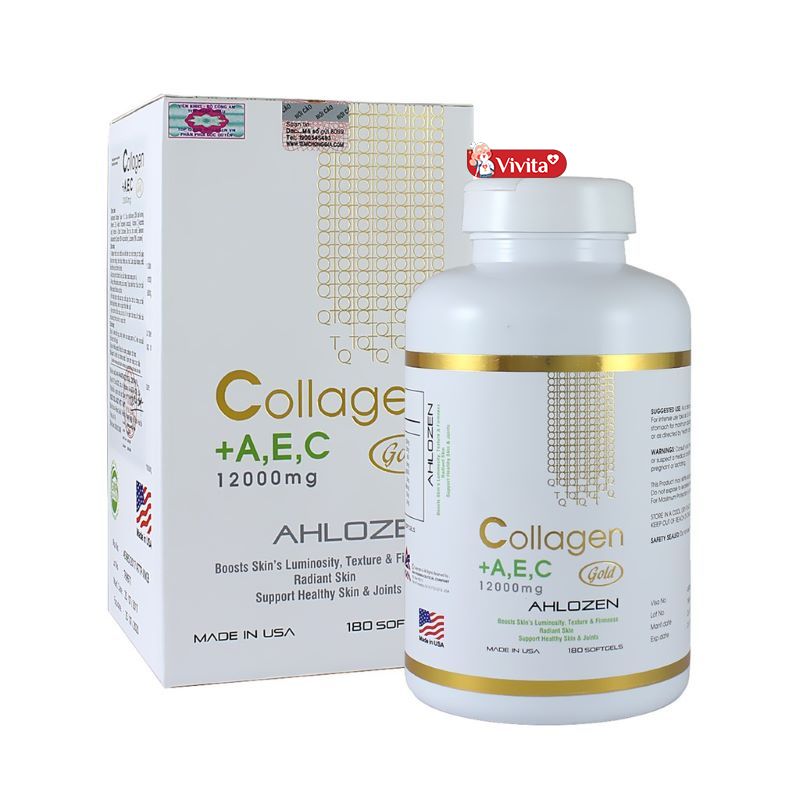 Hình ảnh sản phẩm Collagen A E C Ahlozen Gold.
