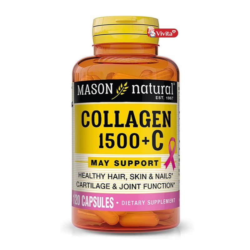 Sản phẩm Mason Collagen 1500 vitamin C.