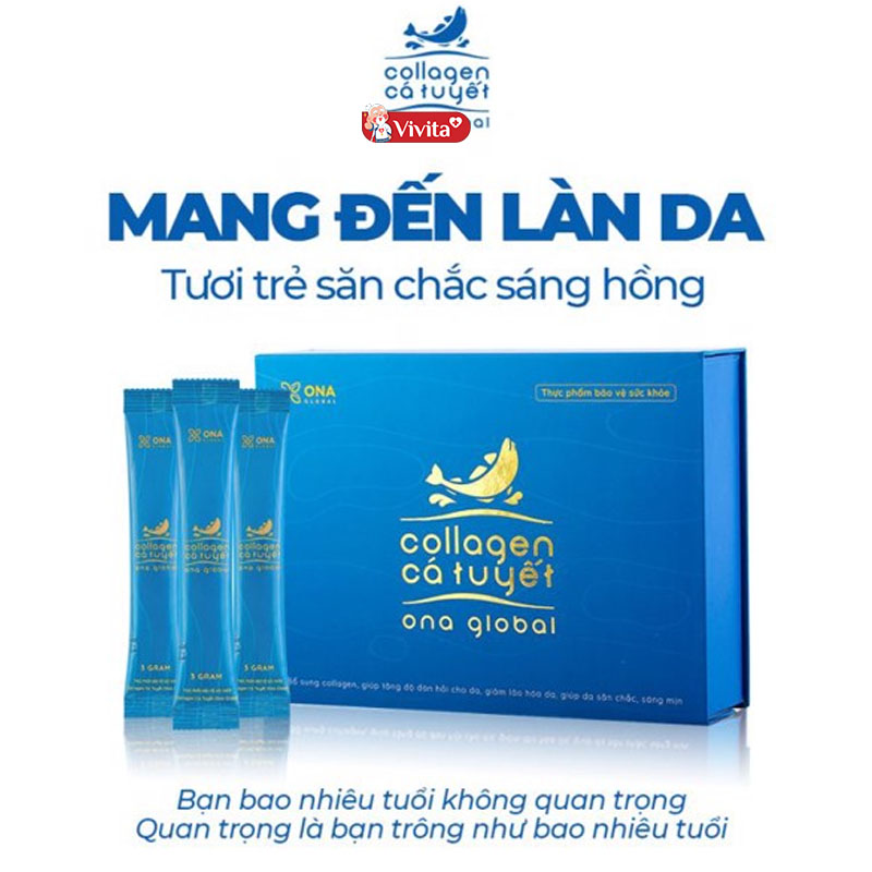 Collagen cá tuyết Ona Global dạng bột