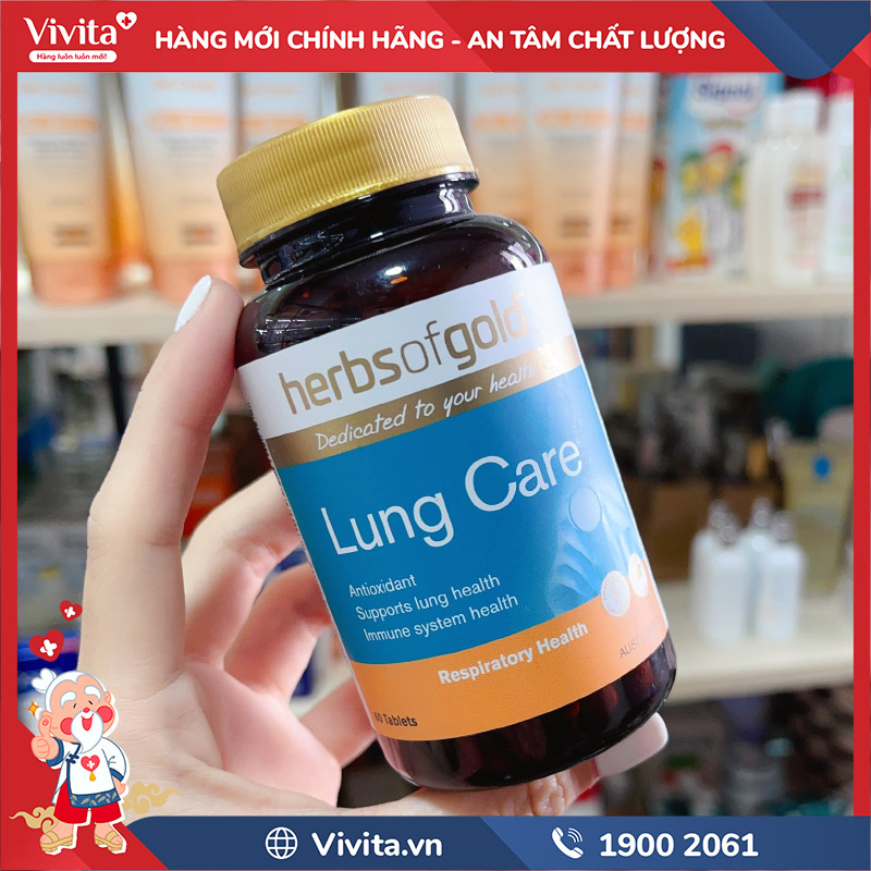 công dụng herbs of gold lung care
