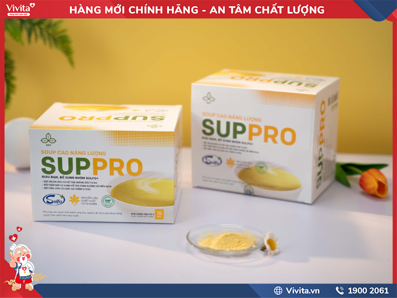 công dụng soup cao năng lượng suppro