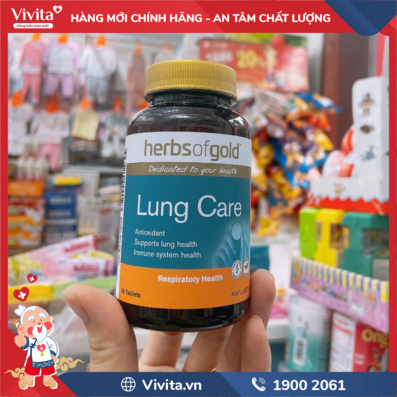 đối tượng sử dụng herbs of gold lung care