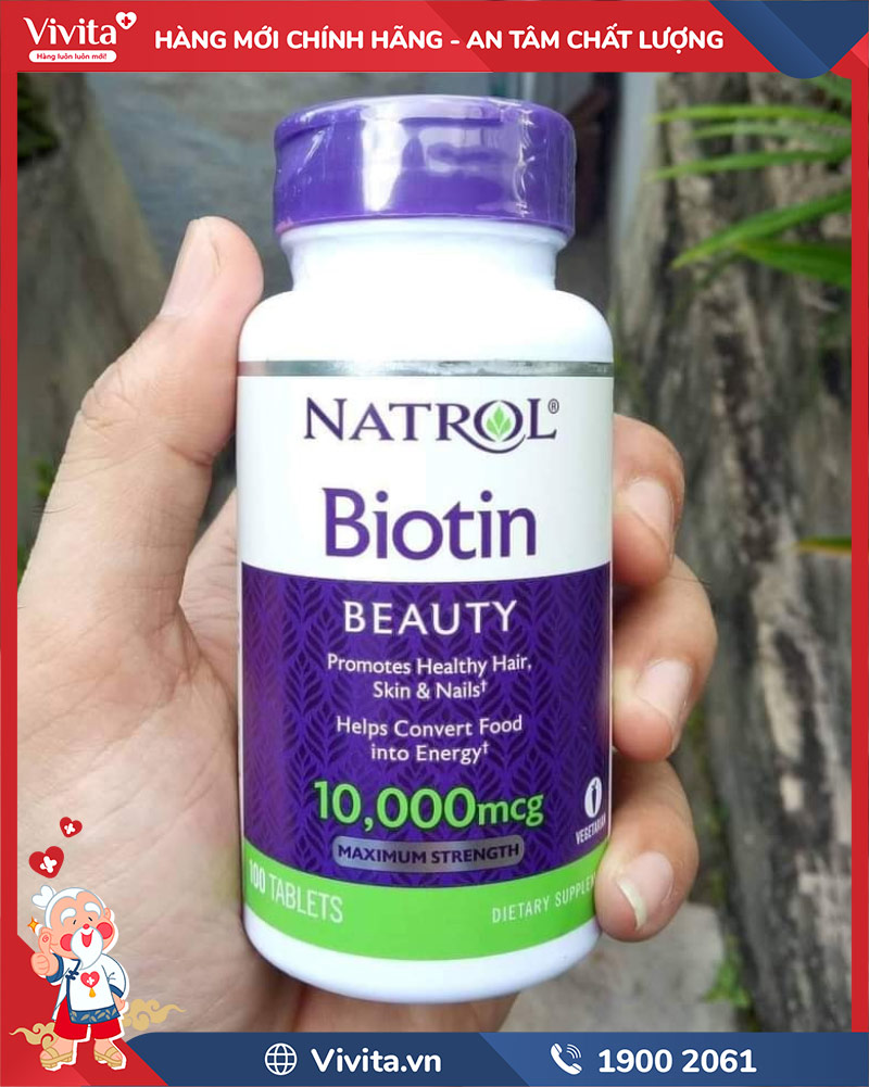đối tượng sử dụng natrol biotin 10000mcg maximum strength