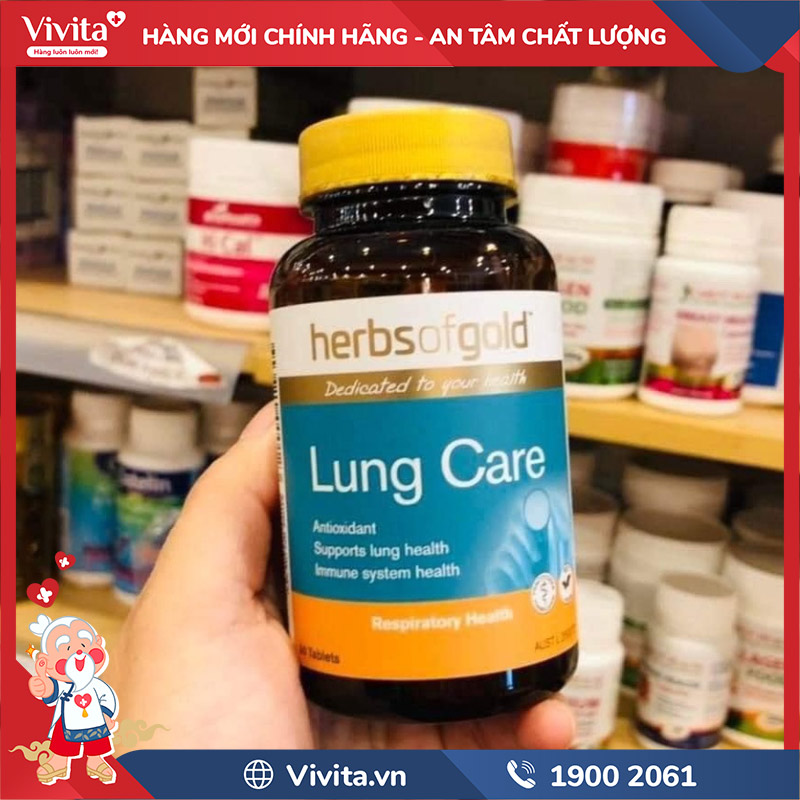 giới thiệu herbs of gold lung care