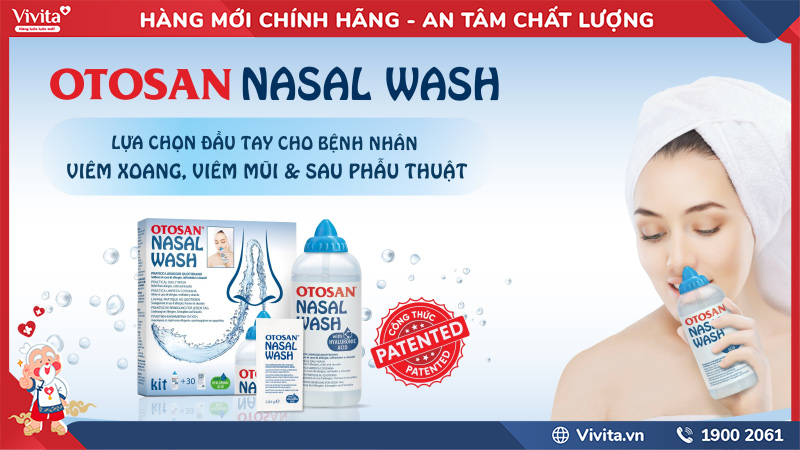 giới thiệu otosan nasal wash kit