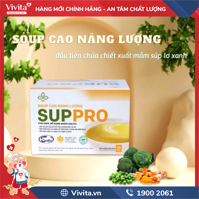 giới thiệu soup cao năng lượng suppro