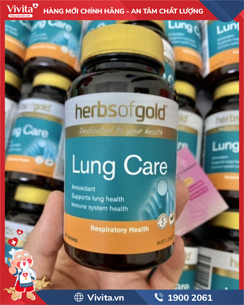herbs of gold lung care chính hãng