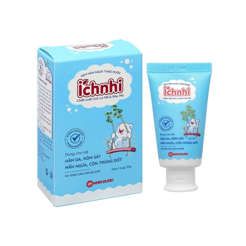 Kem bôi hăm ngứa thảo dược Ích Nhi | Tuýp 20g