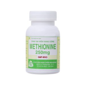 Thuốc giải độc paracetamol Methionine Mekophar 250mg