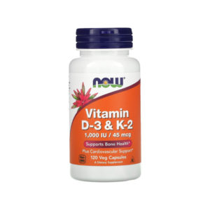 now vitamin d3 & k2 1000 iu / 45 mcg