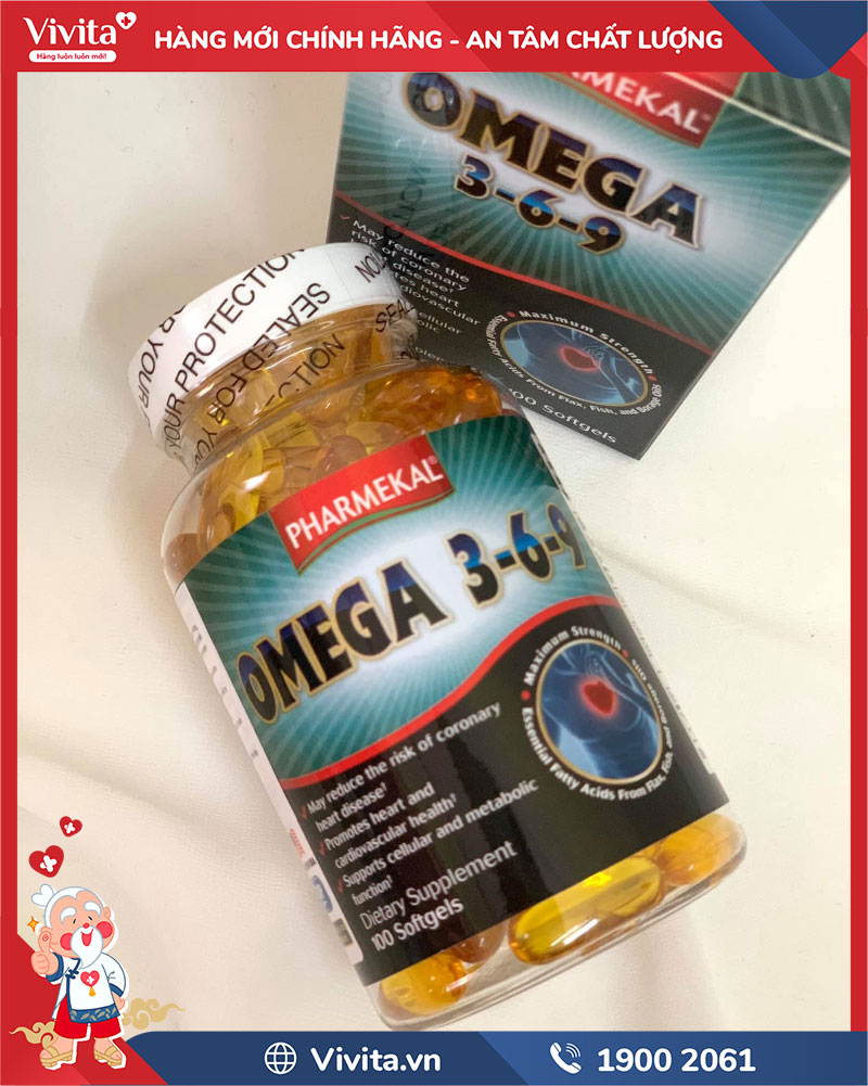 thành phần pharmekal omega 3-6-9