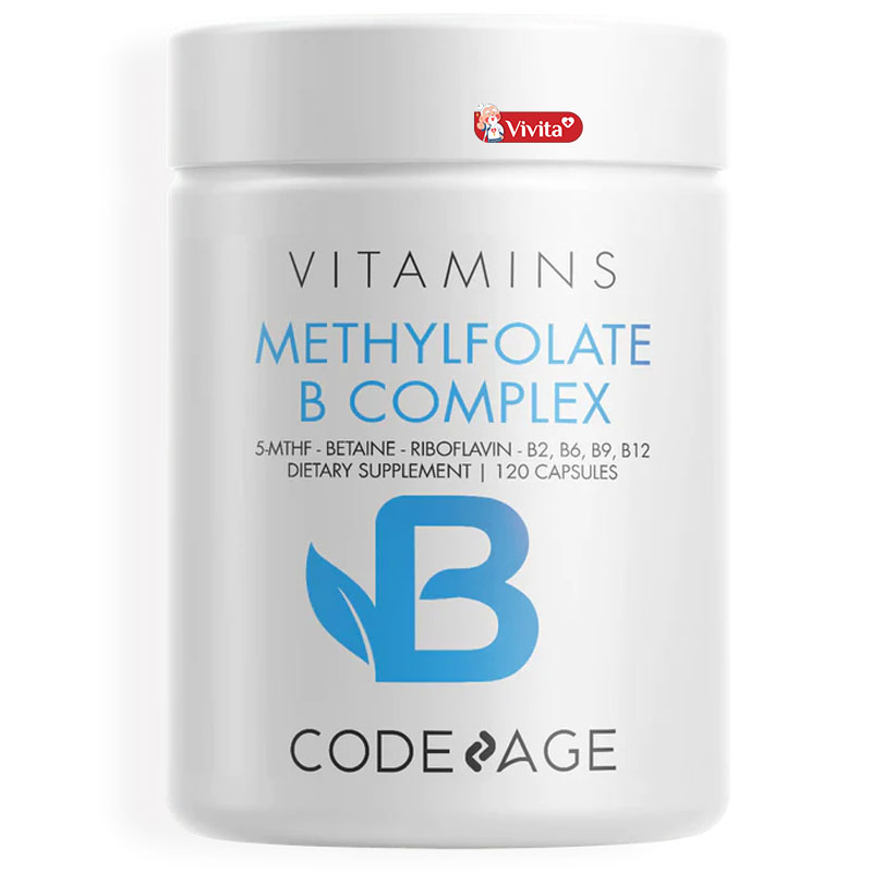 Viên uống Code Age Vitamins Codeage Methyl-Elite giúp tăng cường chức năng não bộ
