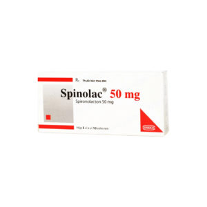 Thuốc trị tăng huyết áp Spinolac 50mg Hasan