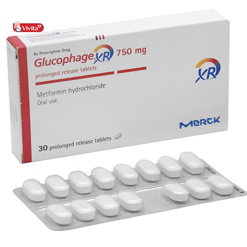 Thuốc Tây trị tiểu đường tuýp 2 Glucophage