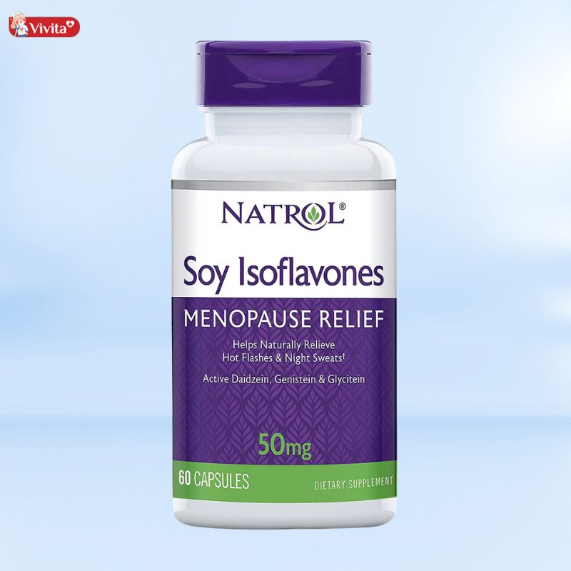 Tinh chất mầm đậu nành Natrol Soy Isoflavones của Mỹ