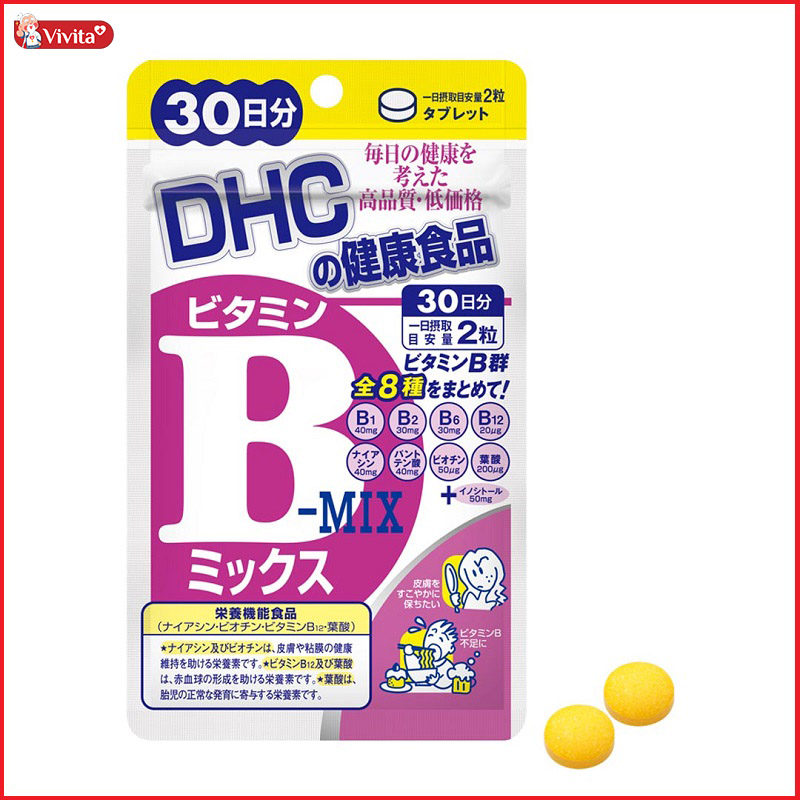 Viên uống hỗ trợ tăng cân của Nhật DHC vitamin B-Mix