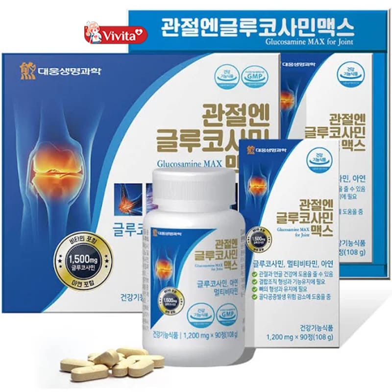 Daewoong Joint Glucosamin Hàn Quốc Hộp 90 Viên 