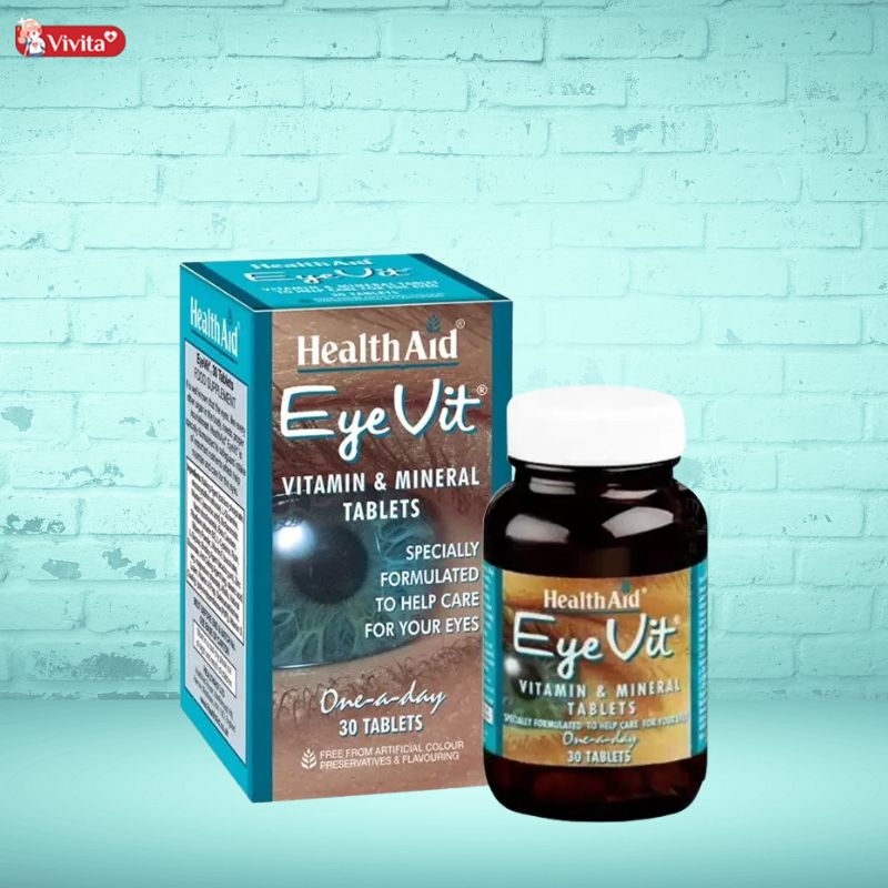 Viên uống Health Aid EyeVit Vitamin & Mineral Tablets