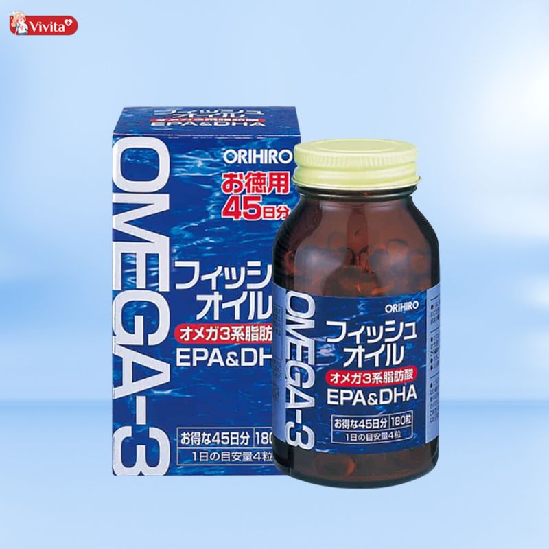 Viên uống Omega-3 Orihiro của Nhật Bản