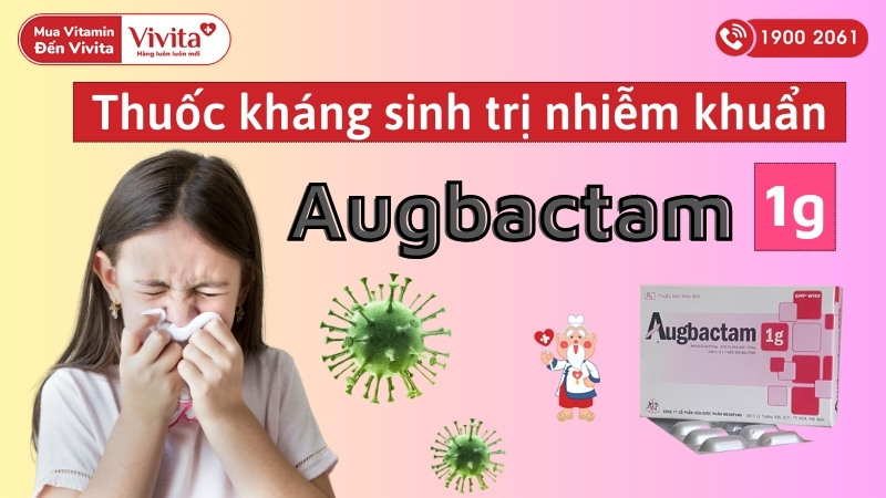 Augbactam 1g là thuốc gì?
