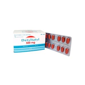 Thuốc giảm đau và co cứng cơ Detyltatyl 500mg