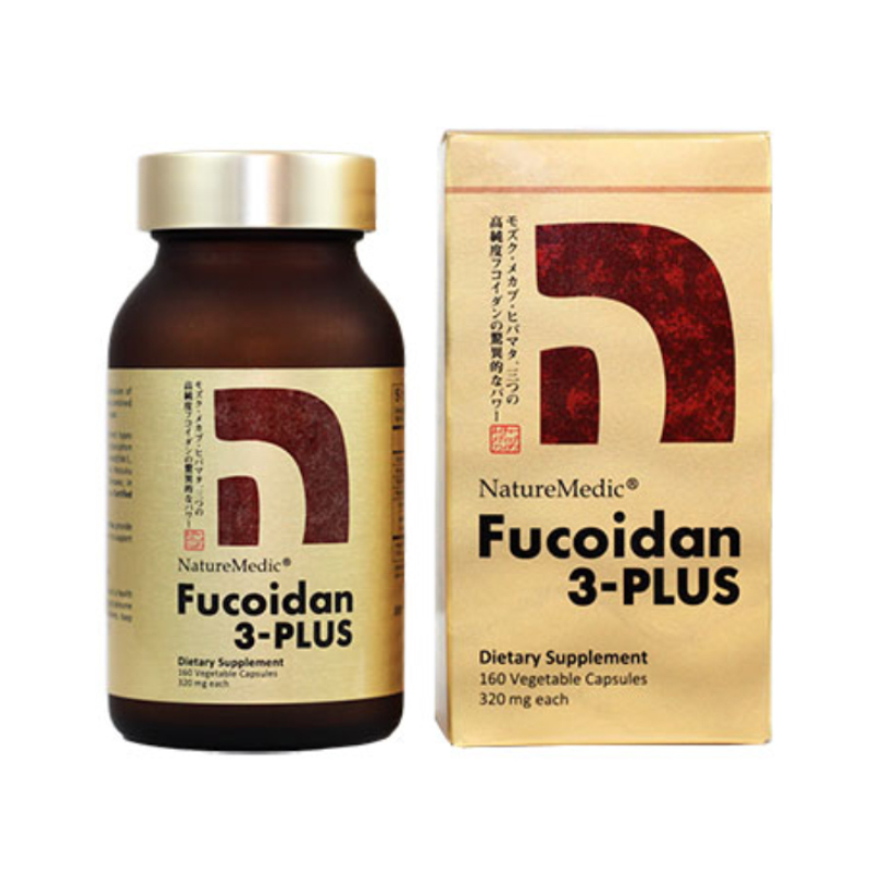 Fucoidan 3-Plus Hỗ Trợ Điều Trị Ung Thư (160 Viên)