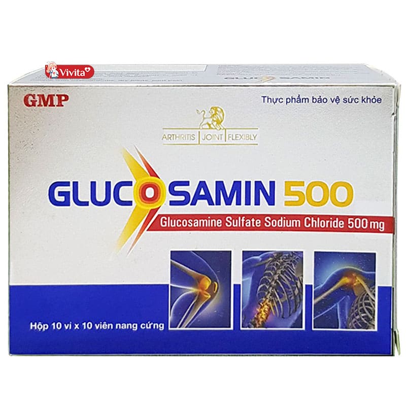 Glucosamin 500 Việt Nam Sản Xuất Mediphar USA