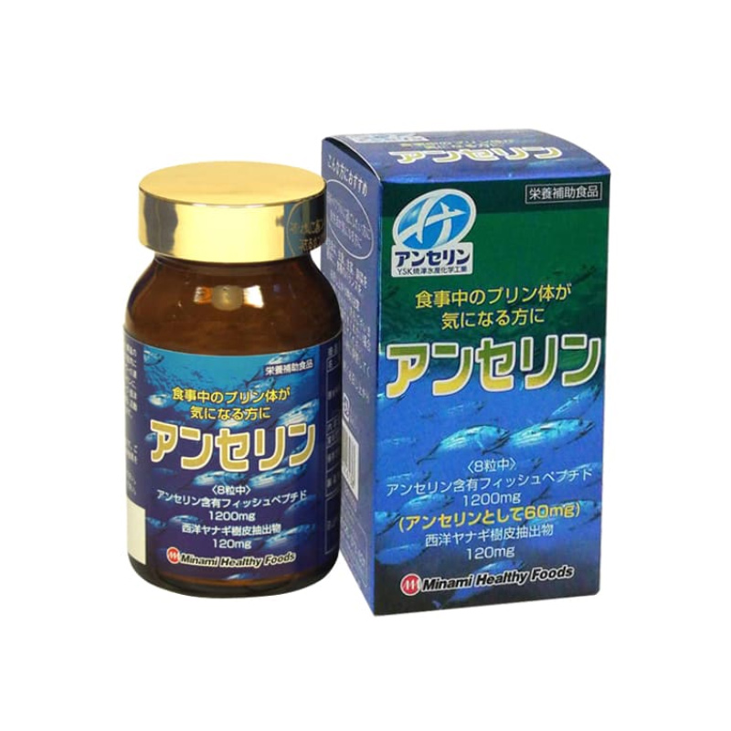 Gout Anserine Minami Healthy Foods Hỗ Trợ Giảm Các Triệu Chứng Đau Nhức Xương Khớp Do Bệnh Gout Hộp 240 Viên