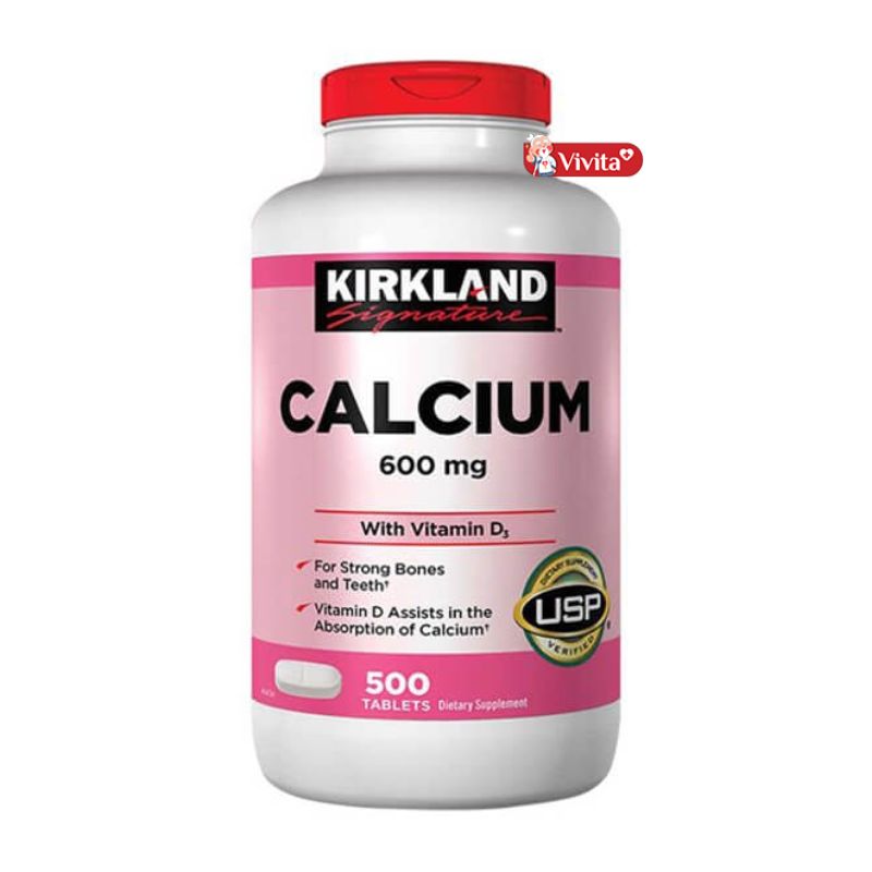 Kirkland Calcium 600mg With Vitamin D3