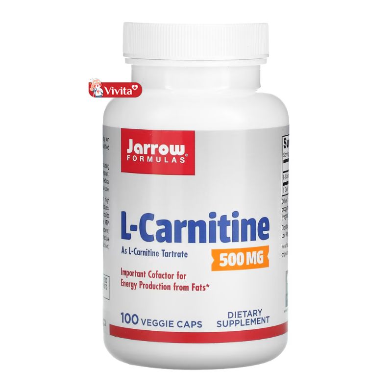 Viên uống Jarrow L-Carnitine