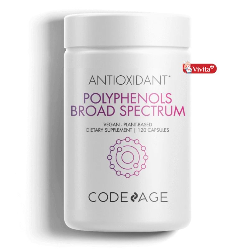 Viên chống nắng Codeage Polyphenols Broad Spectrum