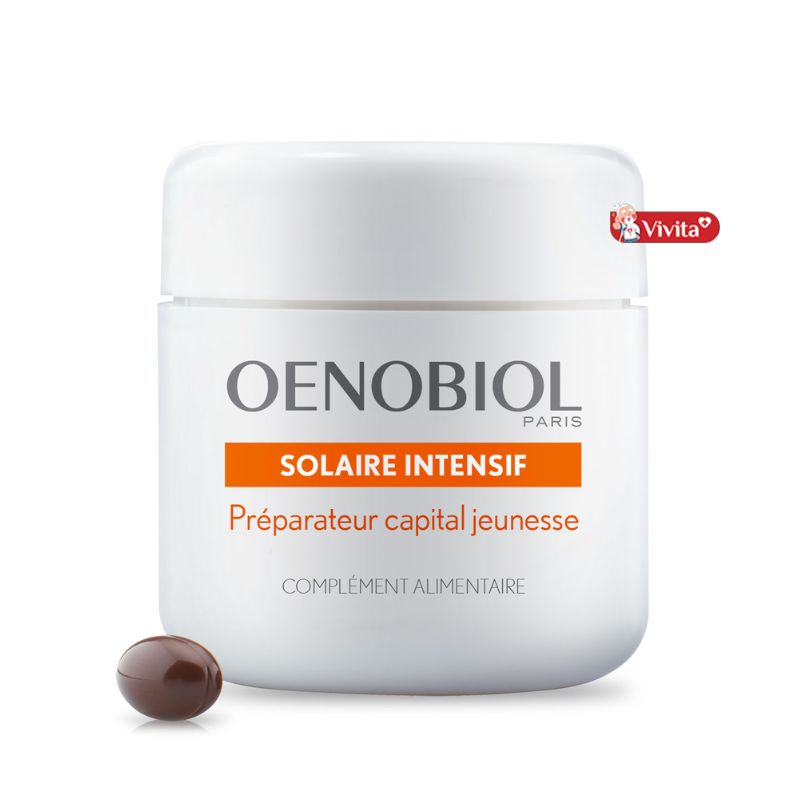 Viên uống chống nắng Oenobiol Solaire Intensif Capital Jeunesse