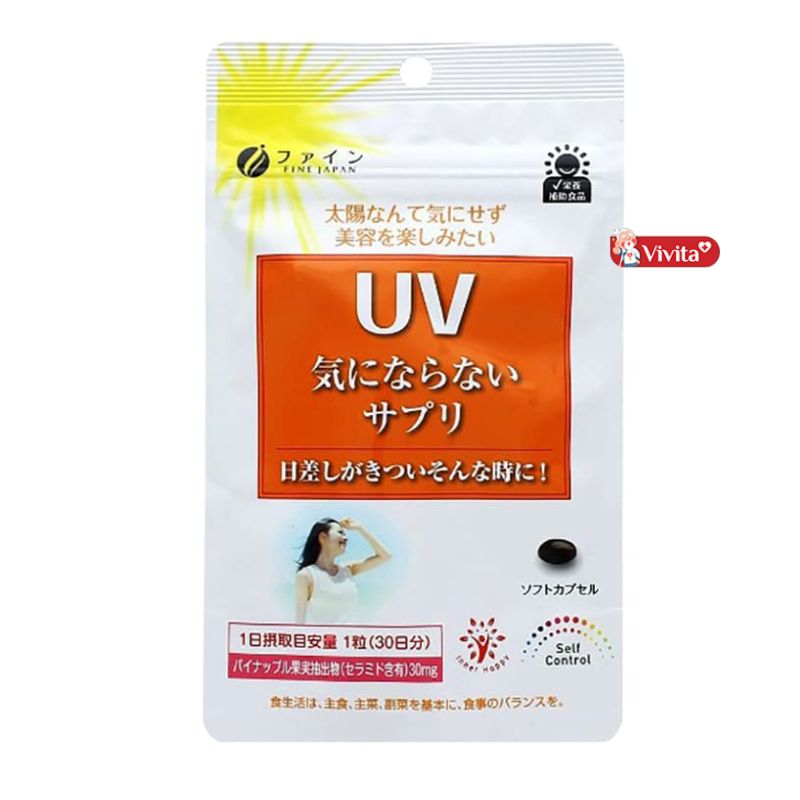 Viên uống chống nắng UV Fine Nhật Bản