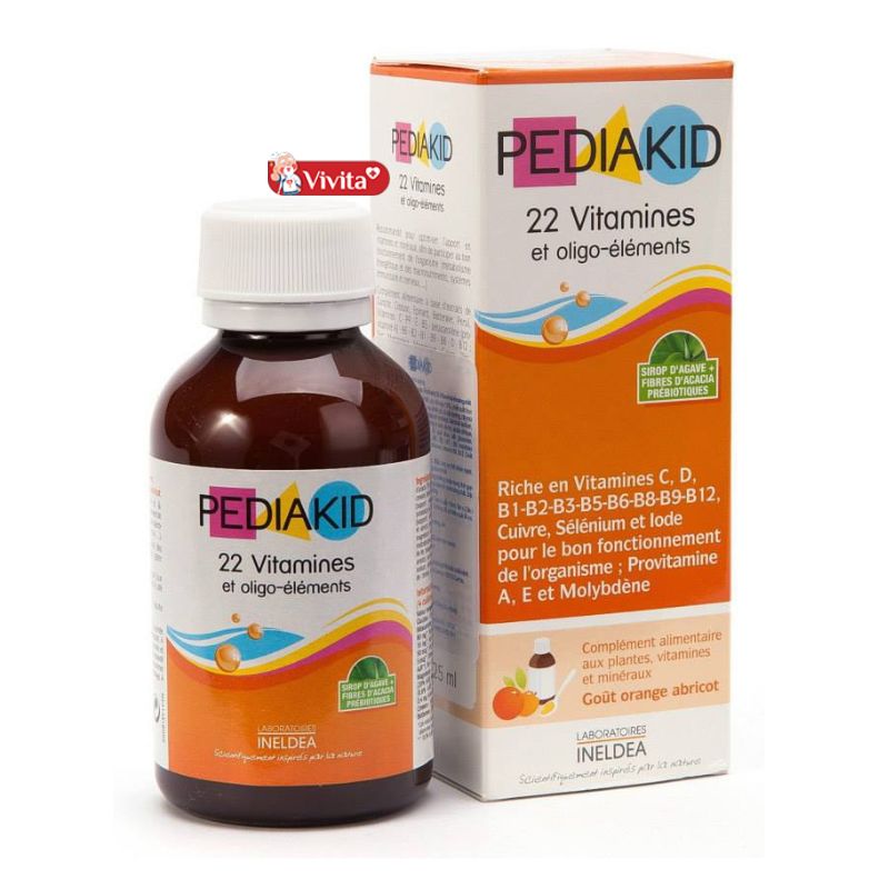 Pediakid 22 vitamin và khoáng chất cho bé tăng cân