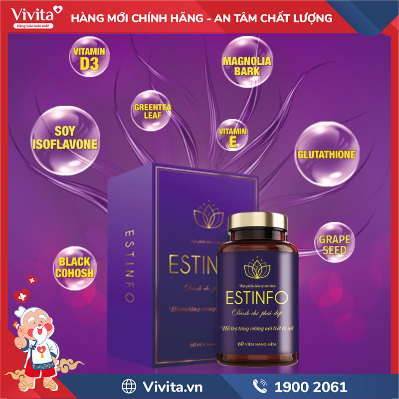 thành phần viên uống estinfo