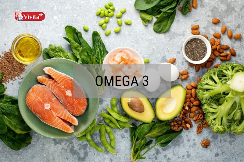 thực phẩm chứa omega 3 hỗ trợ thúc đẩy quá trình tăng sinh collagen tự nhiên