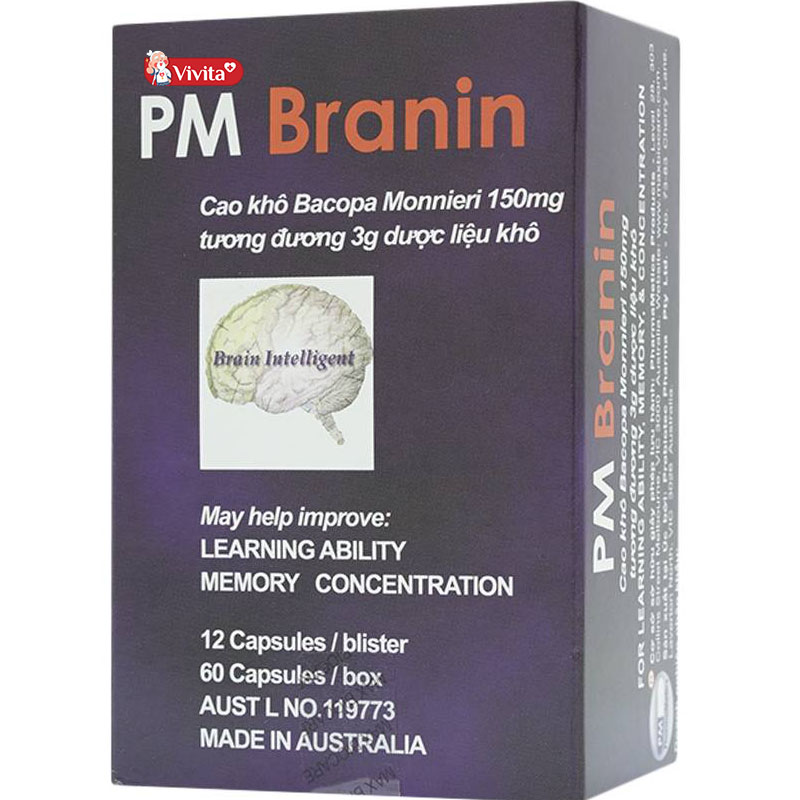 Vitamin bổ thần kinh PM Branin H/60V