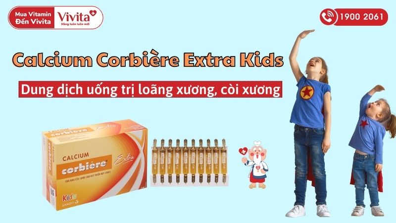 Calcium Corbière Extra Kids là thuốc gì?